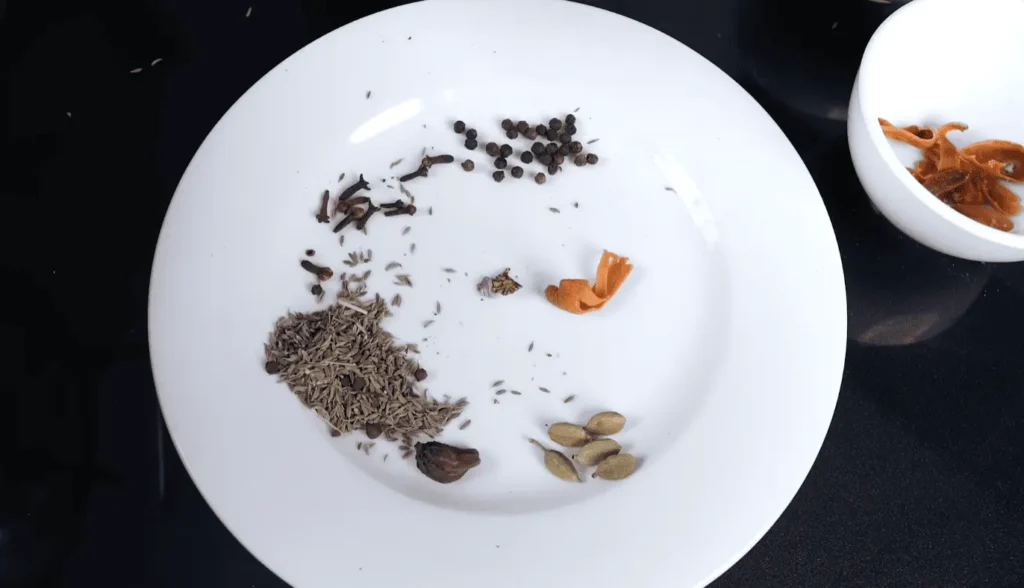 Ingredients for Biryani